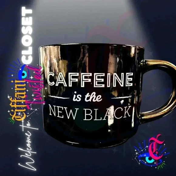 Caffeine Is the New Black Mug - Picture 1 of 3
